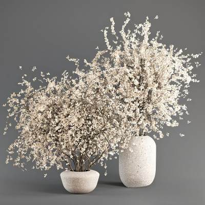 现代花瓶花卉-02